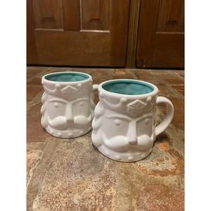 Peppermint and Pine Nutcracker Mugs SET OF TWO Peppermint & Pine Nutcracker Cups